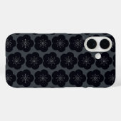 KURO UME - Seamless - Gray Case-Mate iPhone Hülle (Rückseite (Horizontal))