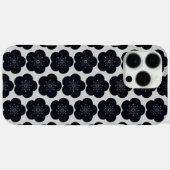 KURO UME - Seamless - White Case-Mate iPhone Hülle (Rückseite (Horizontal))