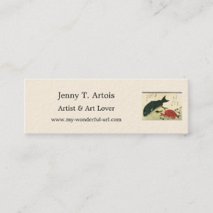 Kurodai & Akadai - Japanische Fischdruckerei in Hi Mini Visitenkarte