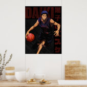 Kuroko no Basket Aomine Daiki Poster (Küche)