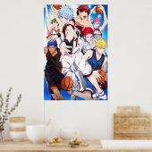 Kurokos Basketball TV Show Poster (Küche)