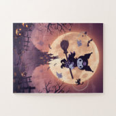 kuromi halloween cute puzzle (Horizontal)
