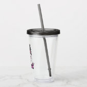 Kuromi Tumbler Wrap for Transparent Cup | Cute  Acryltrinkbecher (Links)