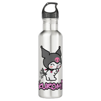 Kuromi Tumbler Wrap for Transparent Cup | Cute Edelstahlflasche