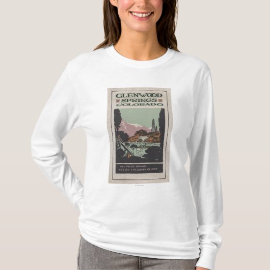 Kurort-Plakat # 2 T-Shirt (Vorderseite)
