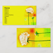 Kurs der Blüte Visitenkarte (Vorne/Hinten)