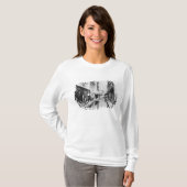 Kurs des Bievre in Paris T-Shirt (Vorne ganz)