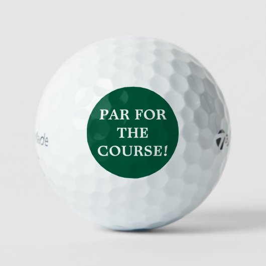 Kurs Golfball (Vorderseite)