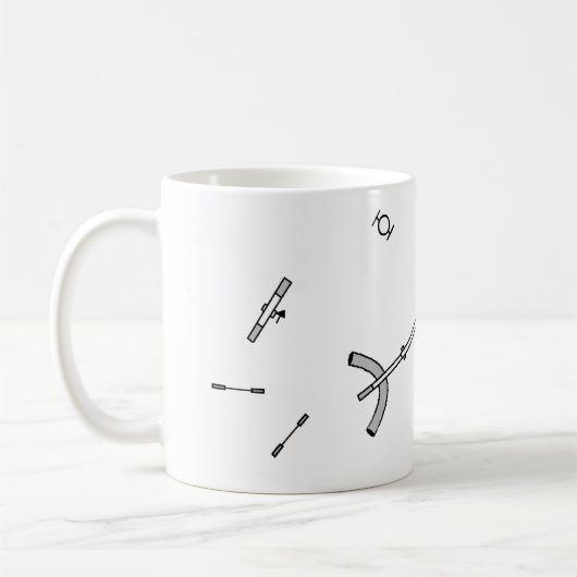 Kurs - meine glückliche Agility-Tasse Kaffeetasse (Links)