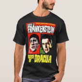 KURS VON FRANKENSTEIN HORROR VON DRACULA Classic T T-Shirt (Vorderseite)