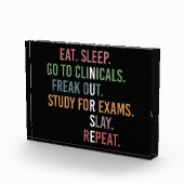 Kurschüler der Funny Nursing School Future Nurse Fotoblock (Rechts)