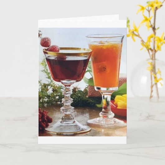 **KURSE AN SIE UND LEERE KRISTMAS** KARTE (Gelbe Blume)