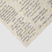 Kurse für Stolz und Vorurteile Seidenpapier (Ausschnitt)