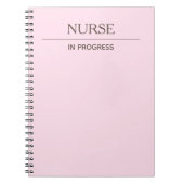 Kurse in Arbeit einfaches, benutzerdefiniertes Pas Notizblock (Vorderseite)