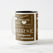 Kurse Pride Attributes/braun Zweifarbige Tasse (Vorderseite Links)
