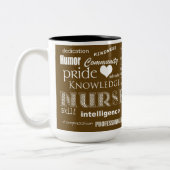 Kurse Pride Attributes/braun Zweifarbige Tasse (Links)