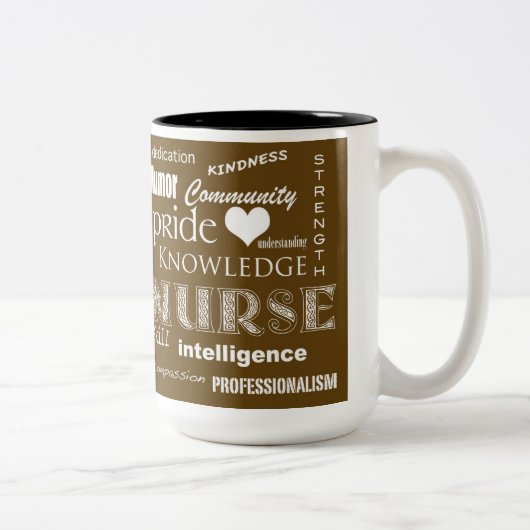 Kurse Pride Attributes/braun Zweifarbige Tasse (Rechts)
