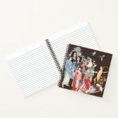 Kursierte Quests Square Spiral Notebook Notizblock (Innenseite)