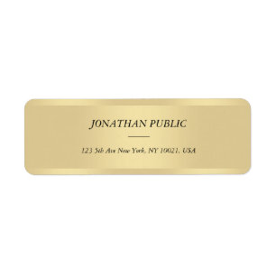 Kursiv Italienischer Text Schriftart Gold Template