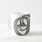 Kursive Ts Kaffeetasse (Vorderseite Links)