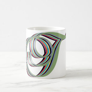 Kursive Ts Kaffeetasse