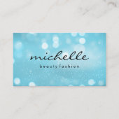 Kursivschrift | Magischer Hintergrund Visitenkarte (Vorderseite)