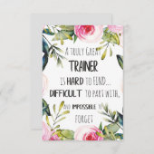 Kurskostenvoranschlag Vielen Dank (Vorne/Hinten)