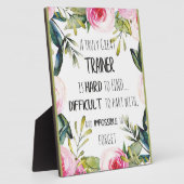 Kurskostenvoranschlag Vielen Dank Fotoplatte (Seite)