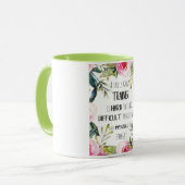 Kurskostenvoranschlag Vielen Dank Tasse (Vorderseite Links)