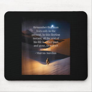 Kursnotiz für Stoiker Mousepad