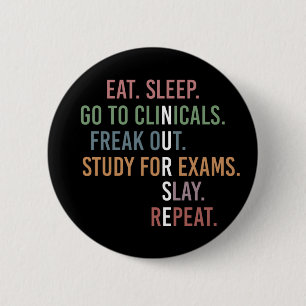 Kursschüler Future Nurse RN Geschenke Button