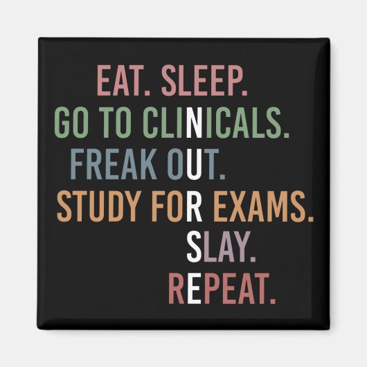 Kursschüler Future Nurse RN Geschenke Magnet (Vorne)