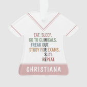 Kursschüler Future Nurse RN Geschenke Ornament (Vorderseite)