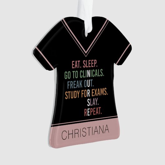 Kursschüler Future Nurse RN Geschenke Ornament (Vorderseite)