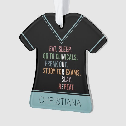 Kursschüler Future Nurse RN Geschenke Ornament (Vorderseite)