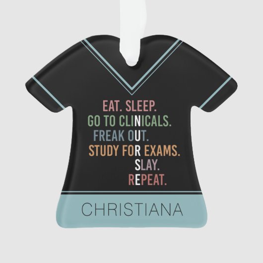 Kursschüler Future Nurse RN Geschenke Ornament (Vorderseite)