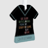 Kursschüler Future Nurse RN Geschenke Ornament (Vorderseite)