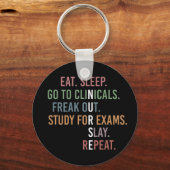 Kursschüler Future Nurse RN Geschenke Schlüsselanhänger (Vorderseite)