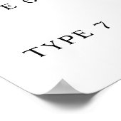 Kurstabelle Poster (Ecke)