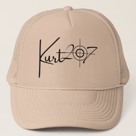"Kurt2o7" Basic Trucker Hat Truckerkappe (Vorderseite)