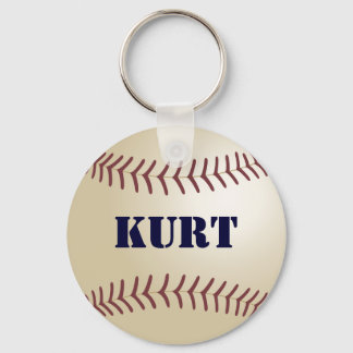 Kurt Baseball Keychain von 369MyName Schlüsselanhänger
