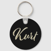 Kurt Button Name Schlüsselanhänger (Vorderseite)