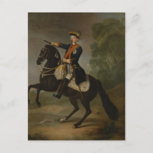 Kurt Christoph Graf von Schwerin zu Pferden Postkarte