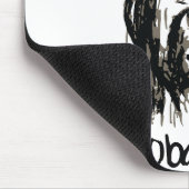 Kurt Cobain Hand Drawn Grungy Mousepad (Ecke)