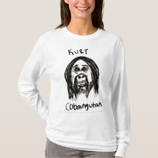 Kurt Cobain Hand Drawn Grungy T-Shirt