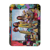 Kurt, Dave und Chris Square Magnet (Vertikal)