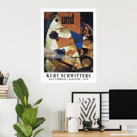 Kurt Schwitters Das Bild Poster (Heimbüro)