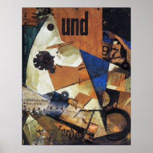 Kurt Schwitters, Das Undbild, 1919-DRUCKSUPER SIZ Poster