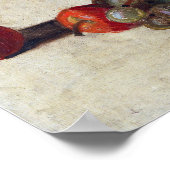 Kurt Schwitters Still Life mit Weinflasche Poster (Ecke)