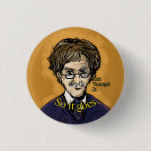 Kurt Vonnegut-jr.-Knopf Button (Vorderseite)